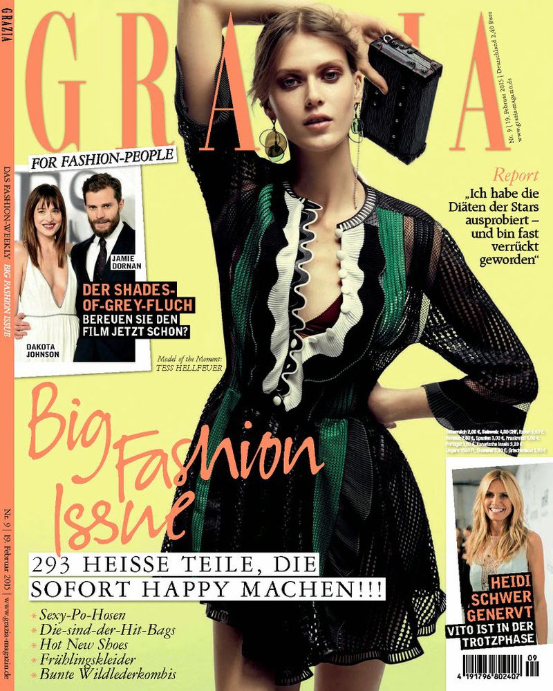 Grazia Germany February 2015 Cover (Grazia Germany)