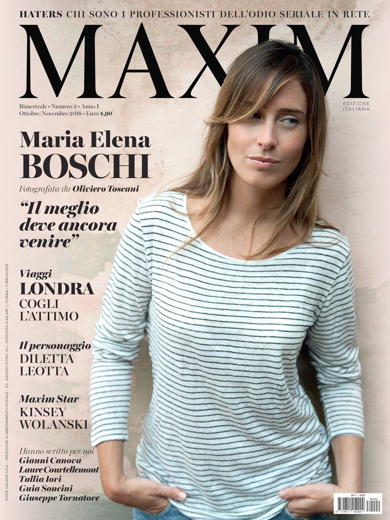 Maxim Italia October 2018 Cover (Maxim Italia)