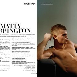 Matty Carrington - Model Profile - Photos & latest news
