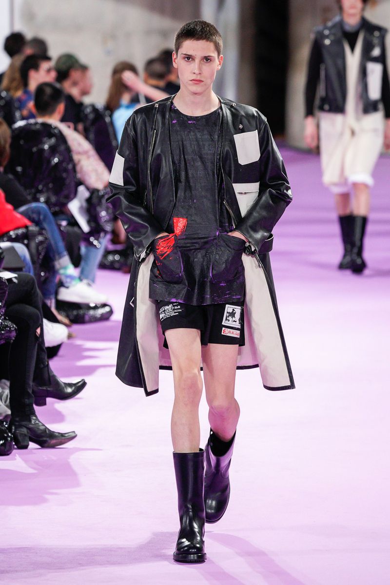 raf simons mens slides