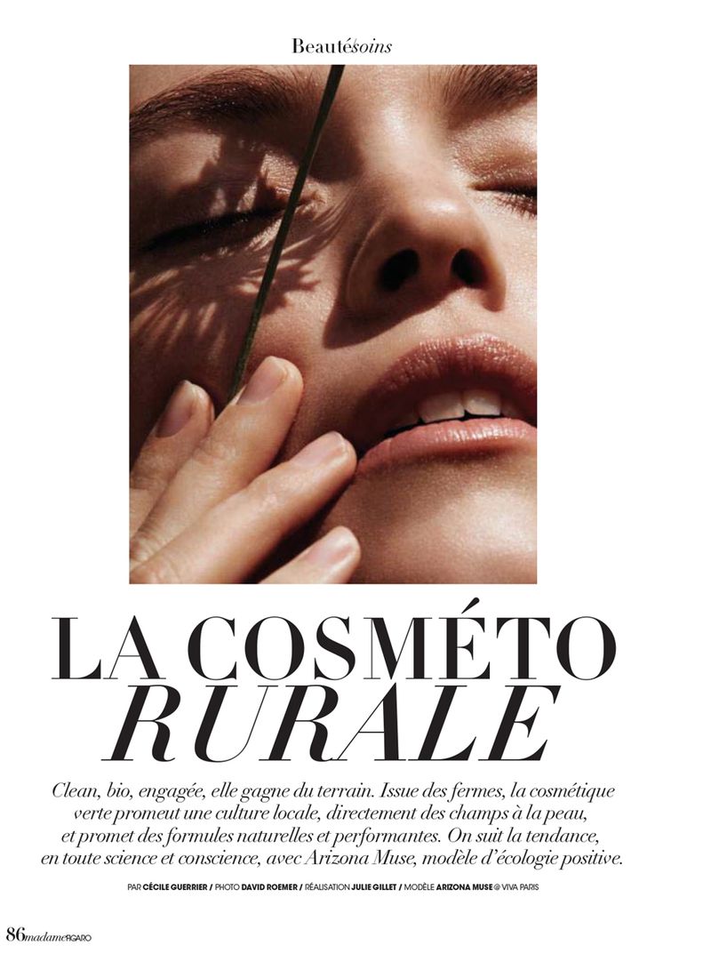Rural Cosmetology (Madame Figaro)