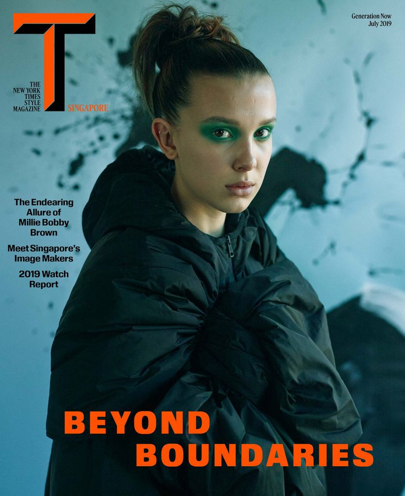 The New York Times Style Magazine July 2019 Covers: Millie Bobby Brown