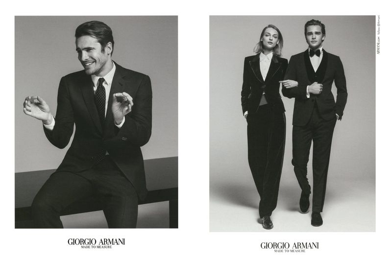 Armani Made to Measure S/S 2019 Campaign Armani)
