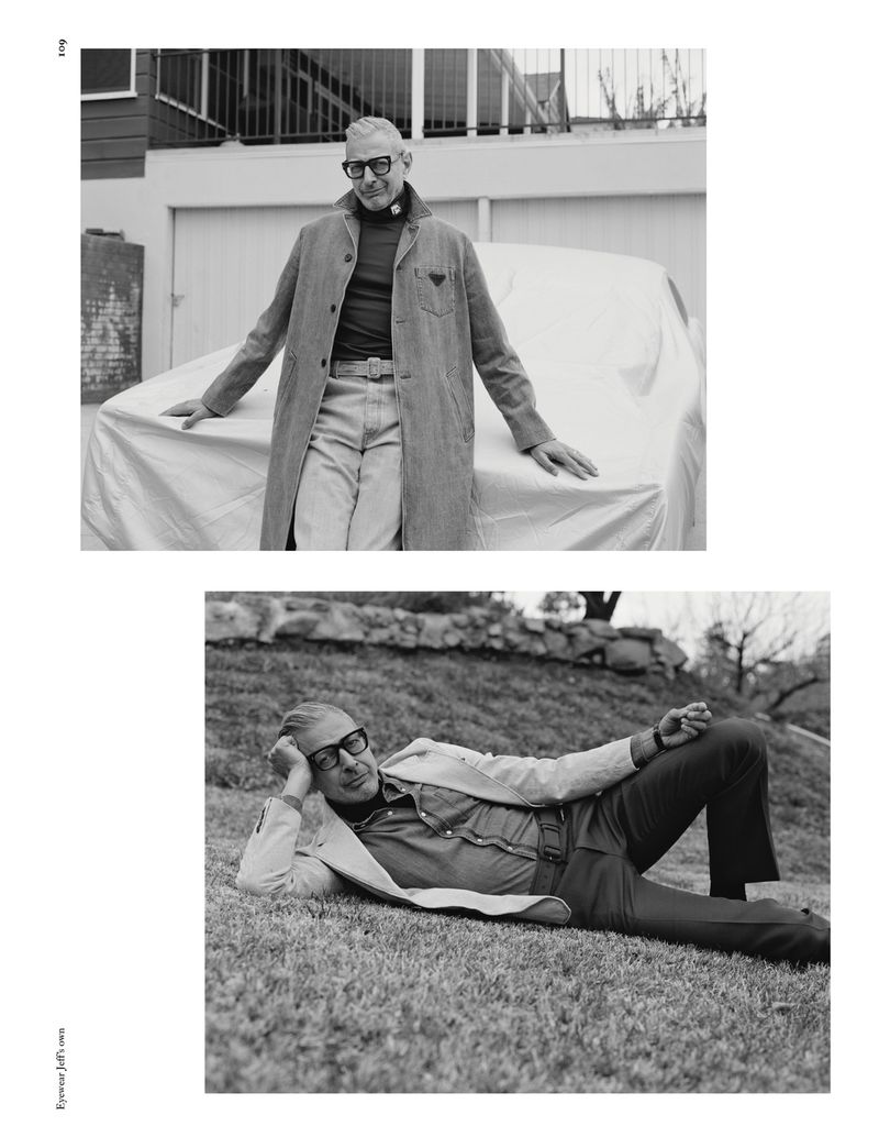 Jeff Goldblum (Dazed Magazine)