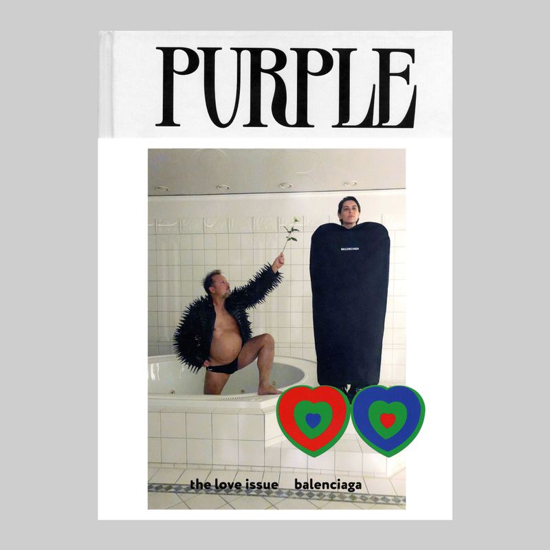 PURPLE: the love issue, fendi