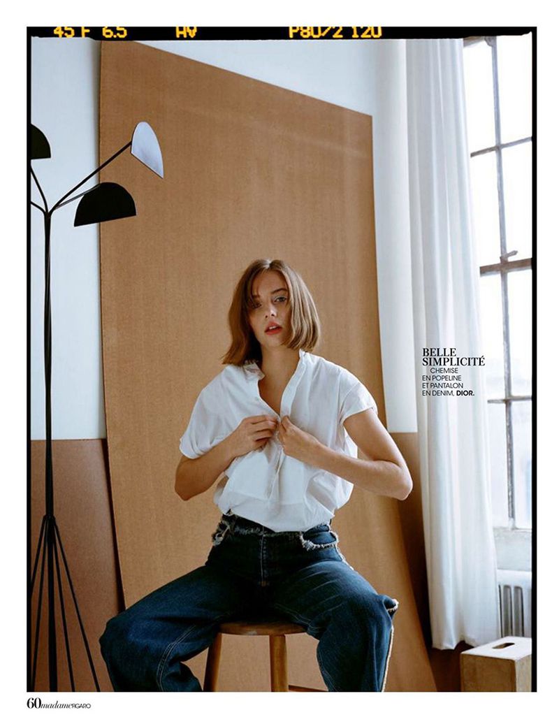 Madame Figaro January 2020 Cover: Maya Thurman-Hawke (Madame Figaro)