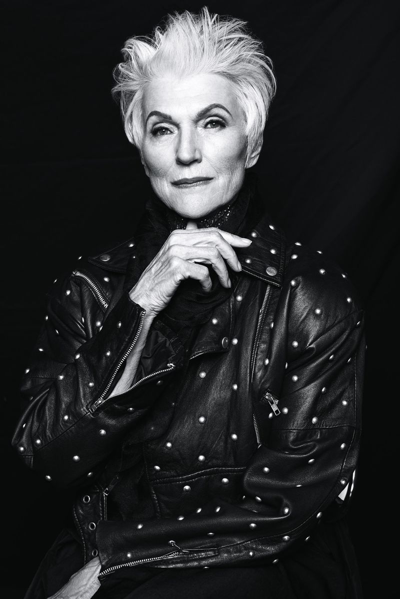 Maye Musk for Seeking Beauty (Various Editorials)