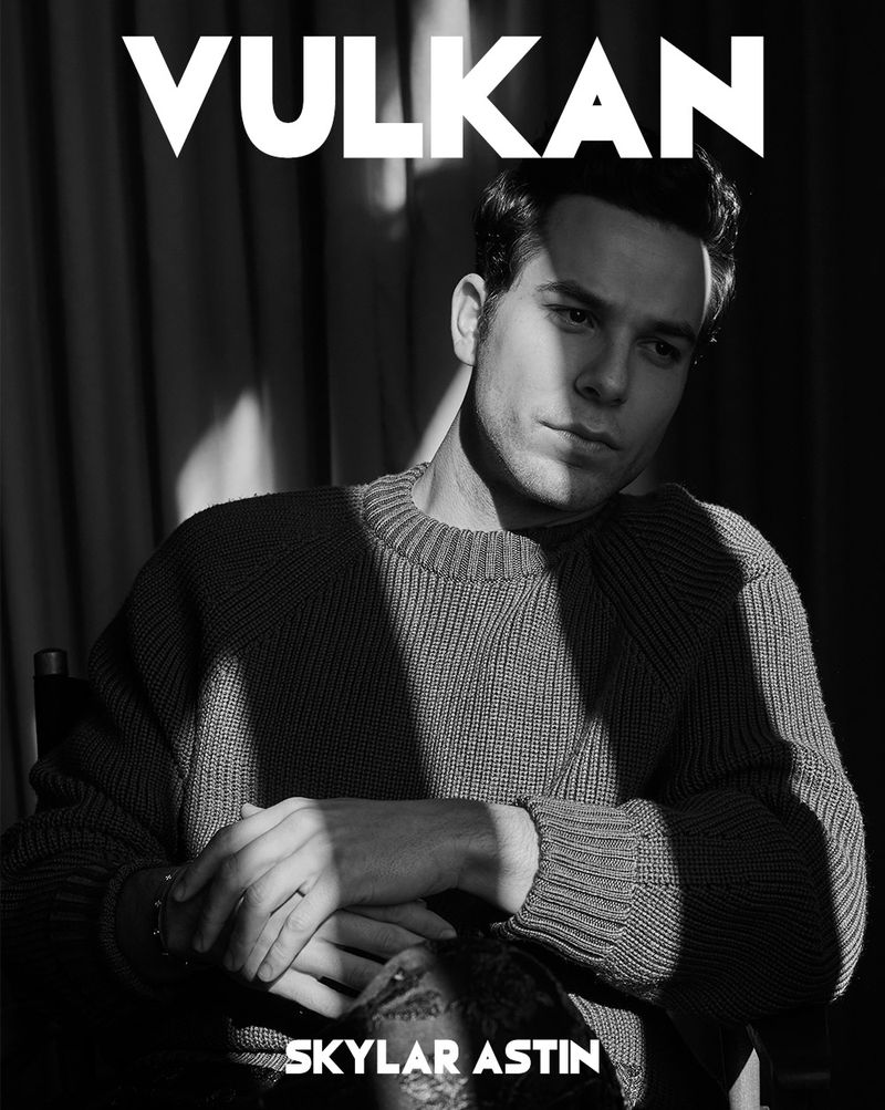 Skylar Astin by David Higgs (Vulkan Magazine)