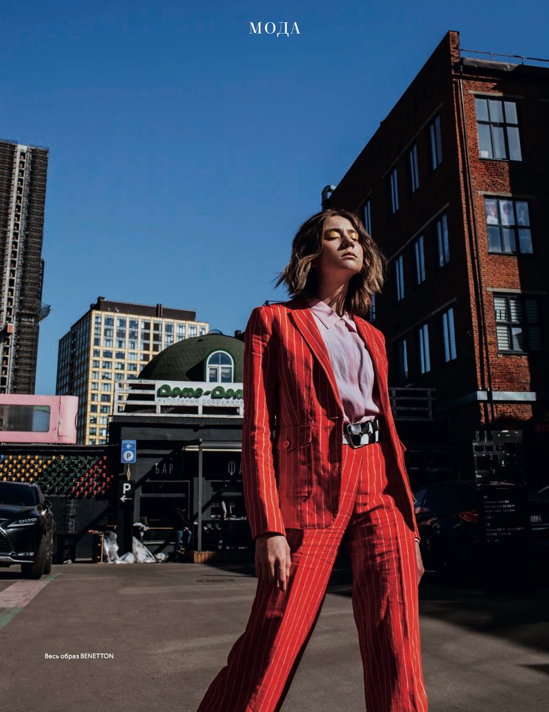 A Person and the City by Elizaveta Aleksahina (L'Officiel Russia)