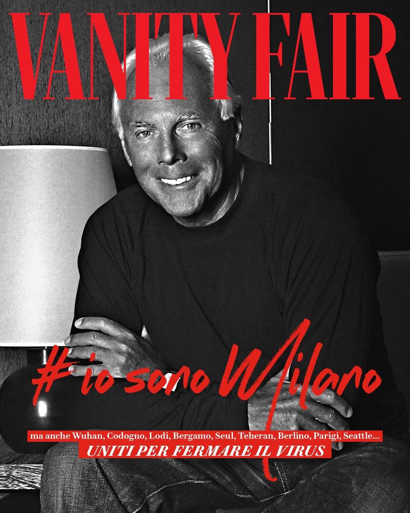 Vanity Fair Italia April 2020 Covers (Vanity Fair Italia)