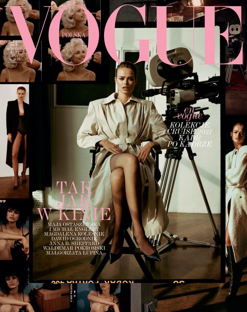 Vogue Polska January 2021 Cover (Vogue Polska)