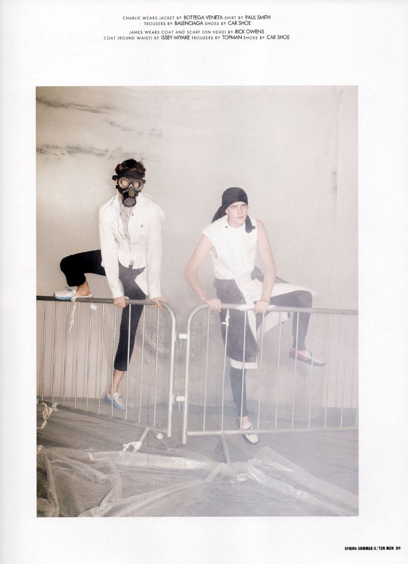 Charlie and James (10 Men Magazine)