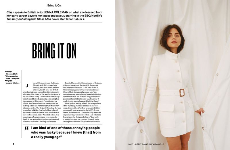 Jenna Coleman (Glass Magazine)