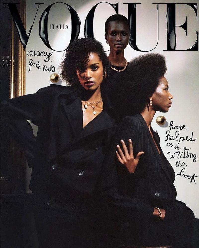 Vogue Italia April 2021 Covers (Vogue Italia)