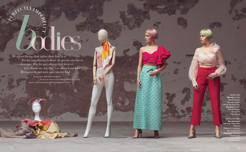 Perfectly Imperfect Bodies (Harper's Bazaar Vietnam)