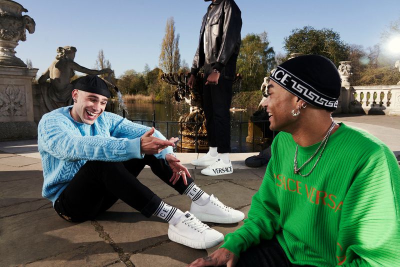 versace greca sneakers