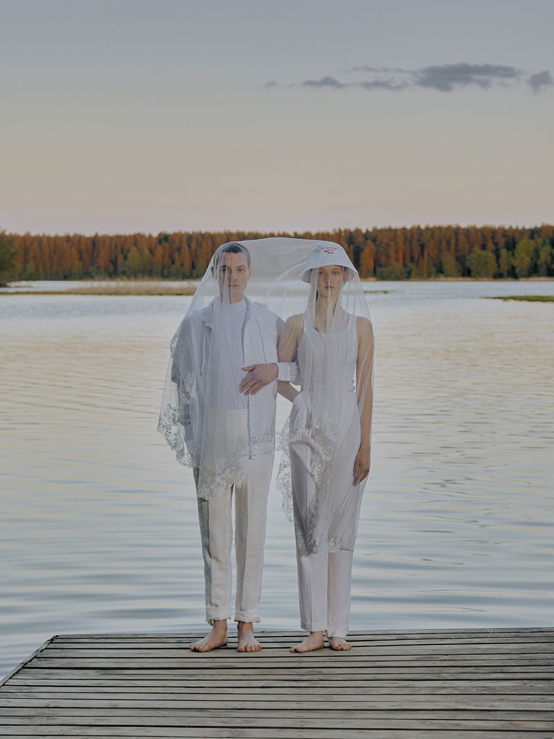 Volga Camping (Elle Russia)