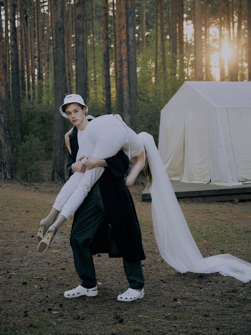 Volga Camping (Elle Russia)