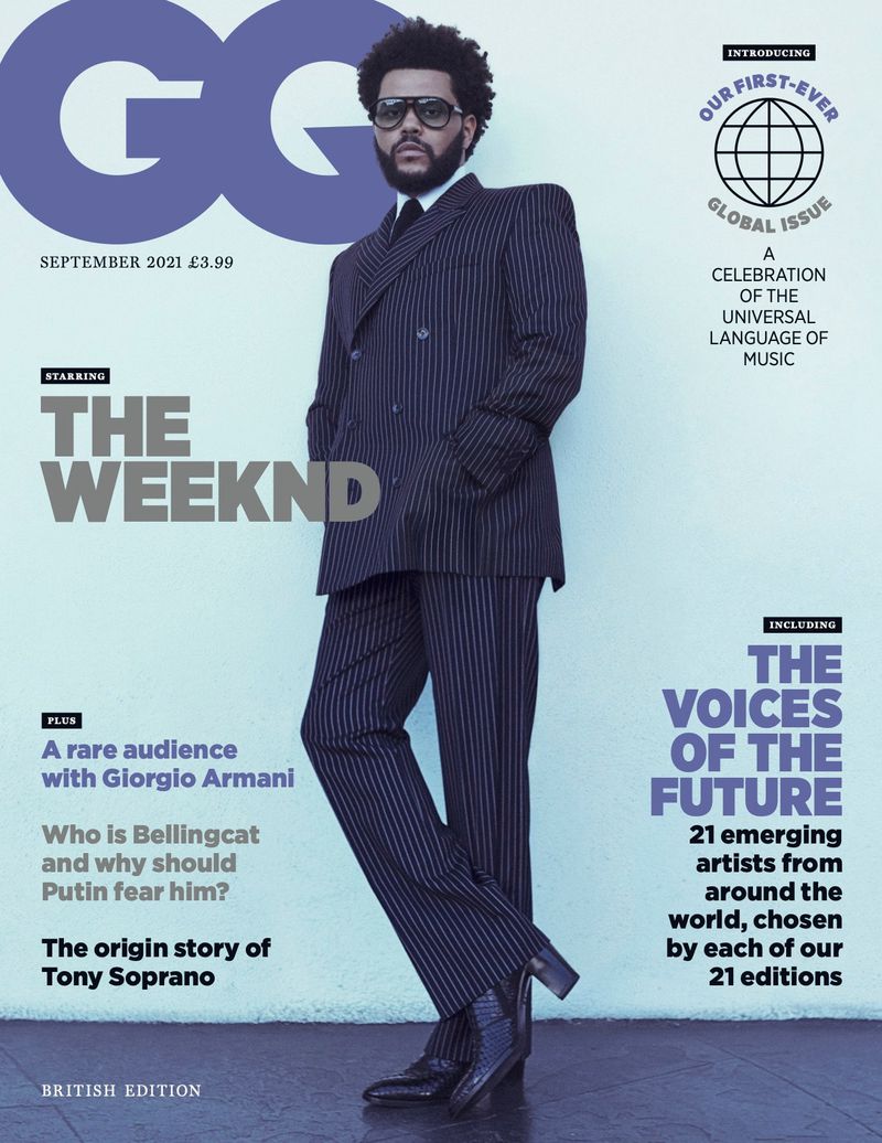 British GQ September 2021 Cover British GQ 