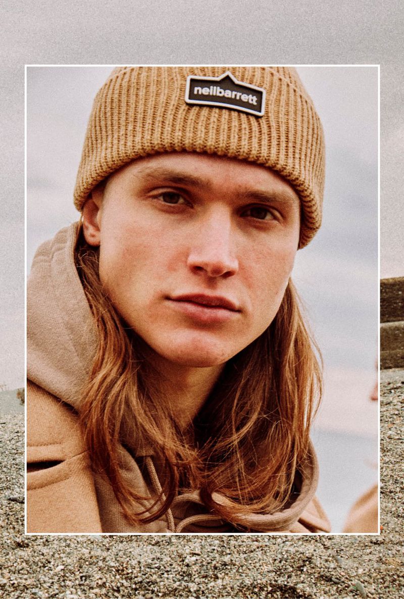 Neil Barrett シングル ビーニー neil barrett Neil Barret AW22 by Raff Grosso (Neil Barrett)