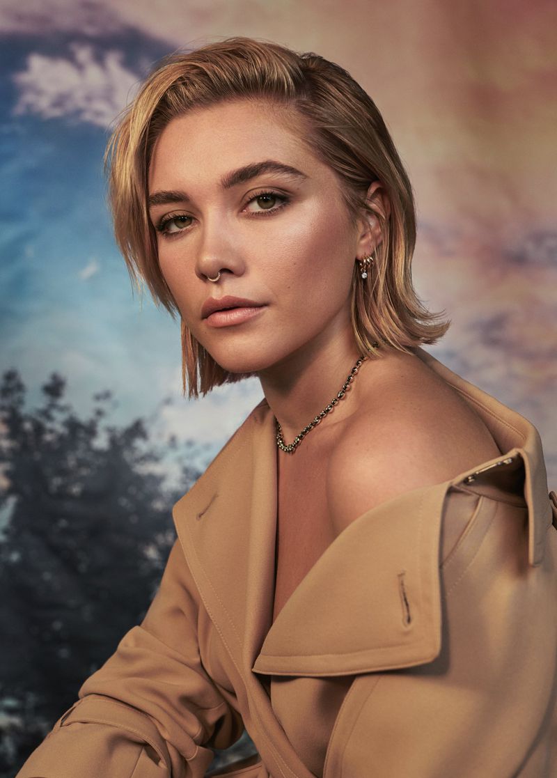 Florence Pugh for Netflix Queue Magazine (Netflix)