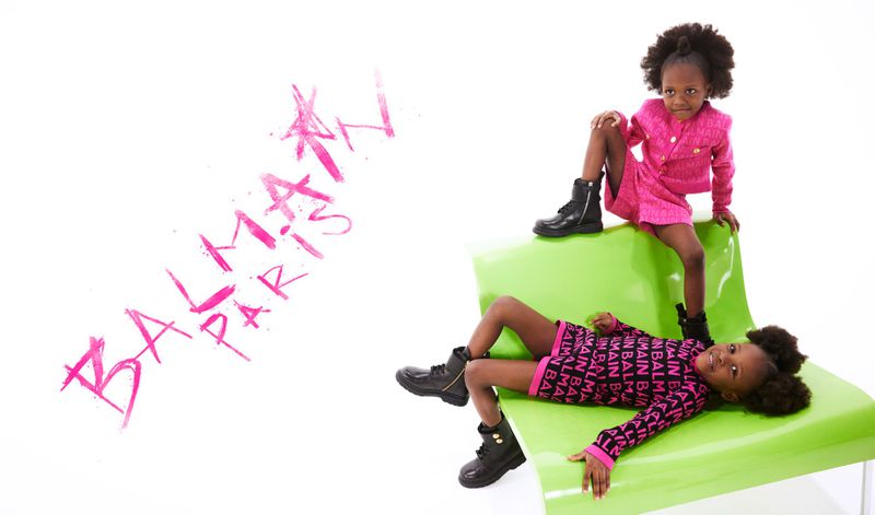 Balmain Kids Campaign S/S 22 (Balmain)