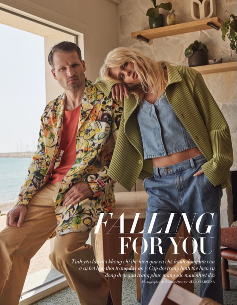 FALLING FOR YOU David Koch & Valentina Zenere (Harper's Bazaar Vietnam)