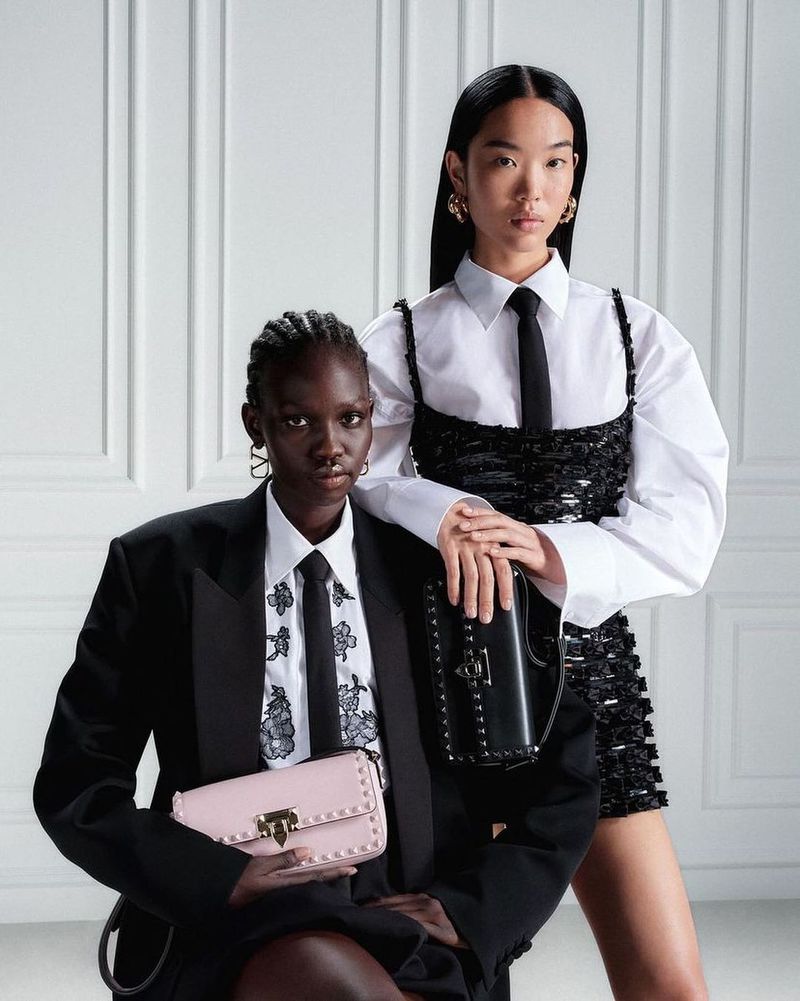 valentino black tie