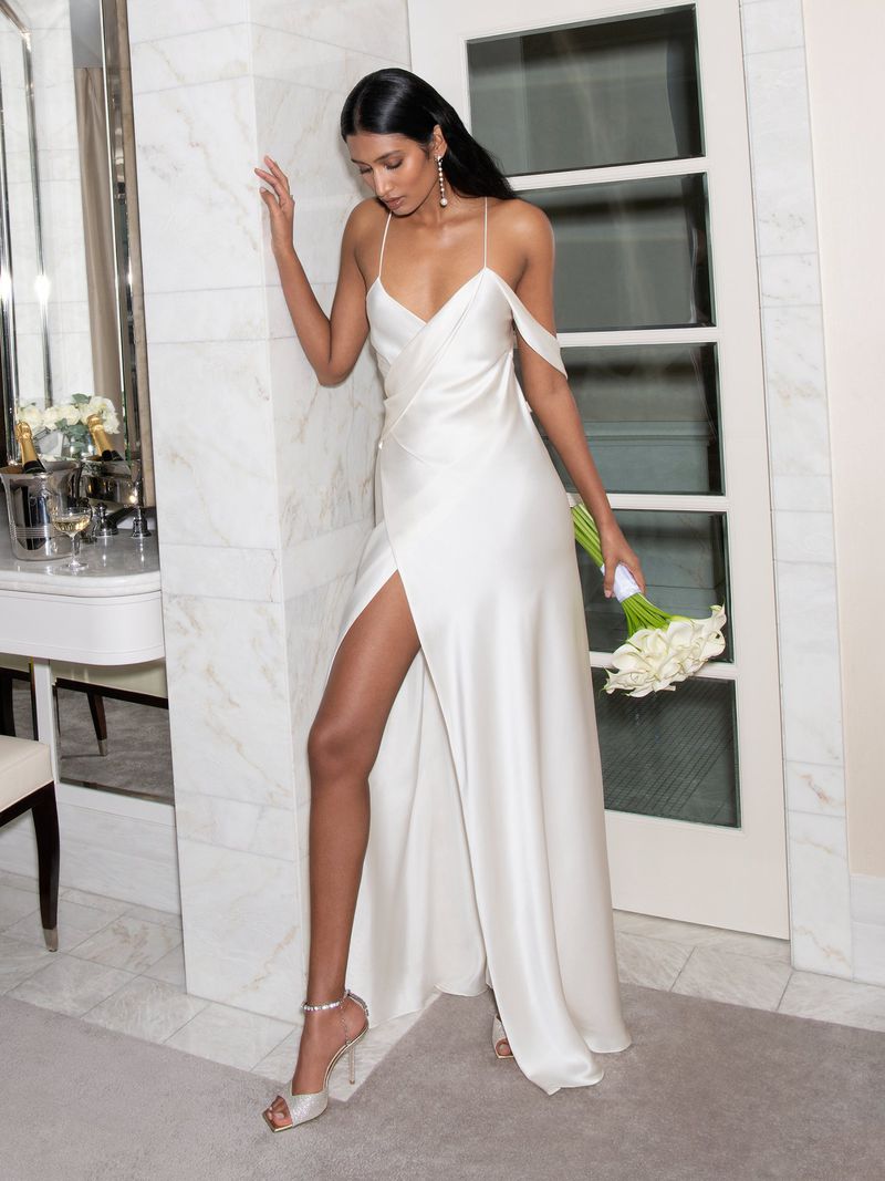 nike slide with two straps