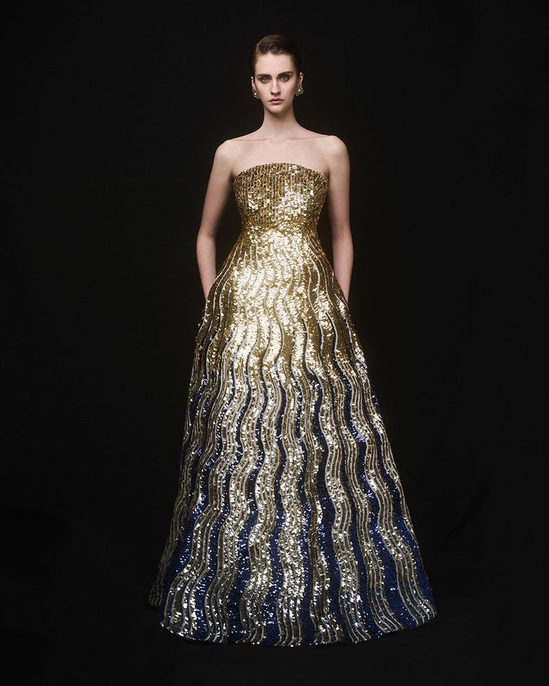 mary katrantzou sequin dress Mary Katrantzou Resort 2023 Lookbook (Mary Katrantzou)