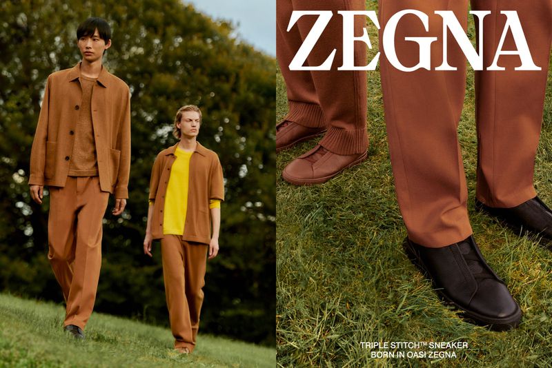 Zegna S/S 2023 Oasi Cashmere Campaign (Zegna)