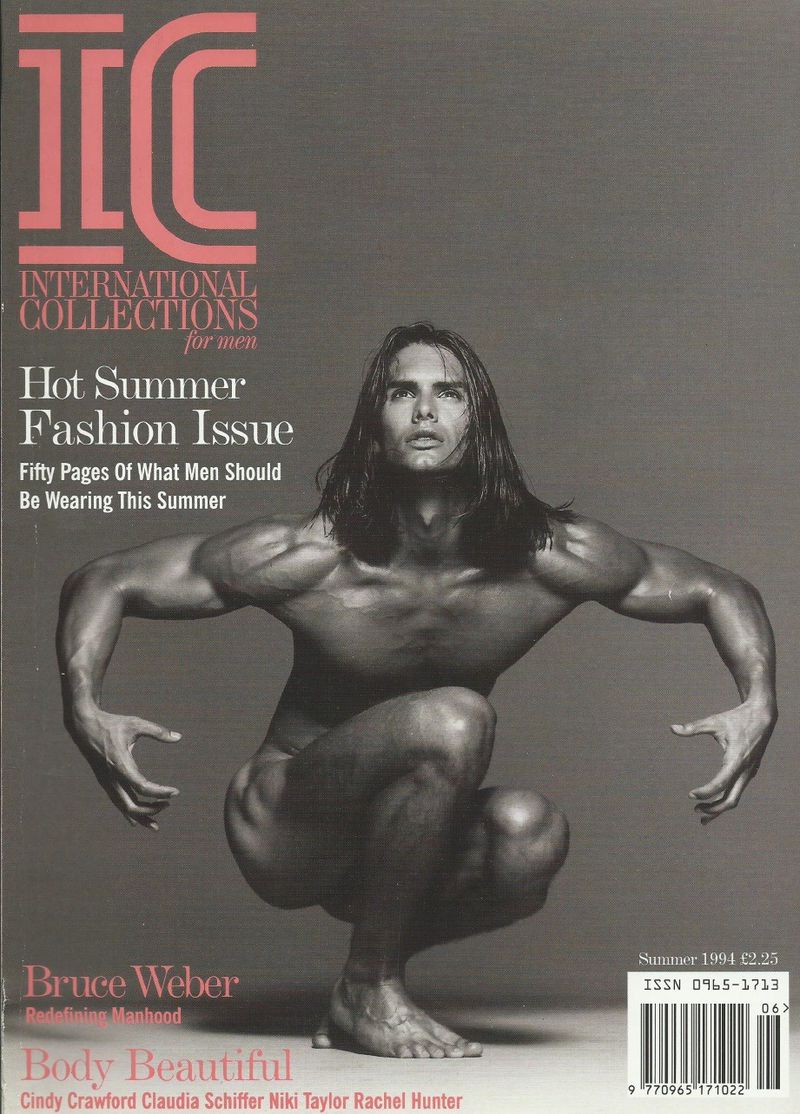 International Collections For Men Summer 1994 Cover by Carlo Bosco ...