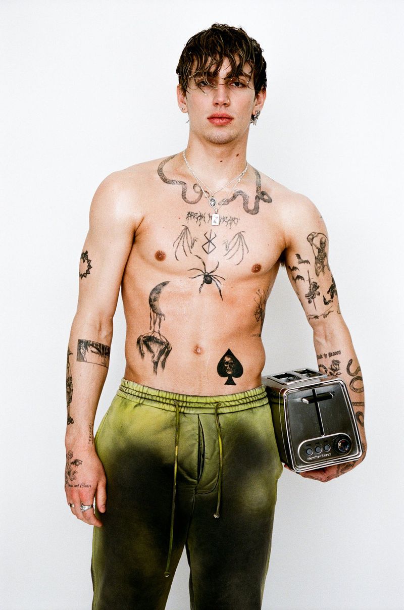 Vinnie Hacker In Sweatpants (Interview Magazine)