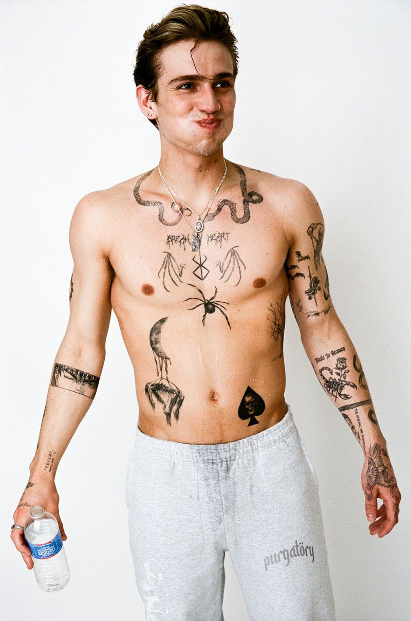 Vinnie Hacker In Sweatpants (Interview Magazine)