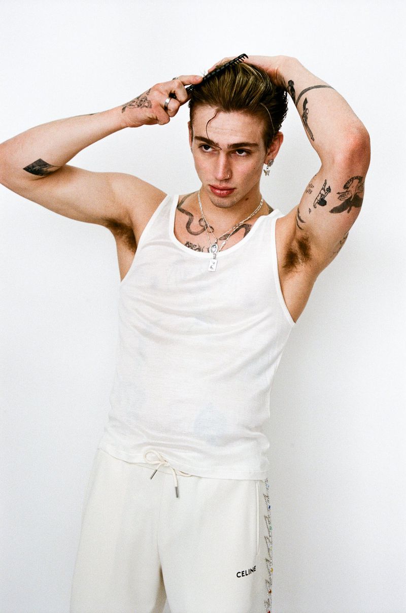 Vinnie Hacker In Sweatpants (Interview Magazine)