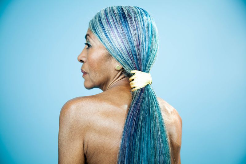 We Made Gray Hair Even Prettier With Pastels by Isak Tiner (The New