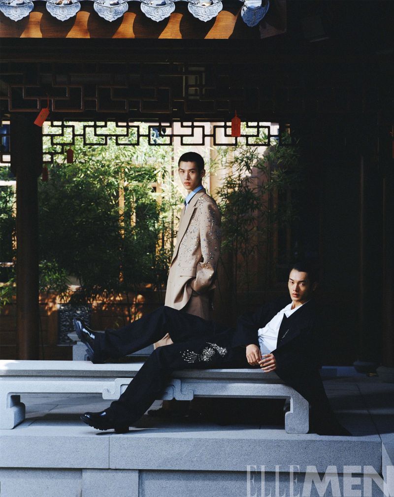 Bubbles' Shadow by Gleeco Li (Elle Men China)