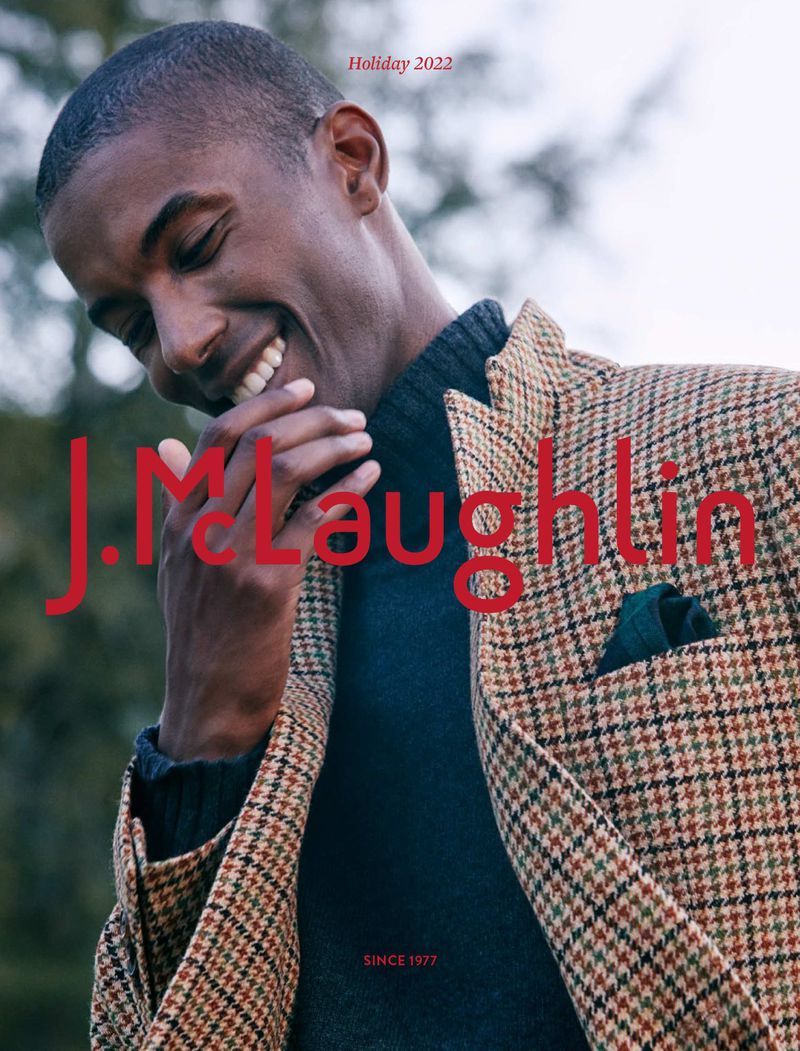 J. McLaughlin Men's Holiday 2022 Catalogue (Various Campaigns)