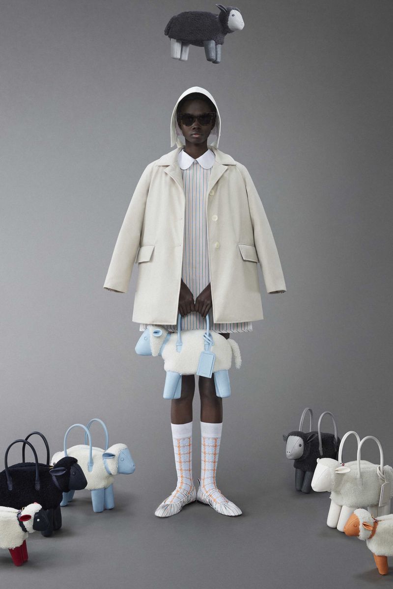 Giulia Rivi Thom Browne Resort 2024 (Thom Browne)