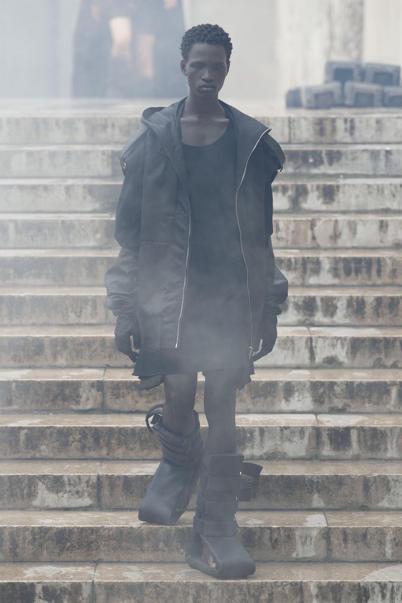rick owens shawl