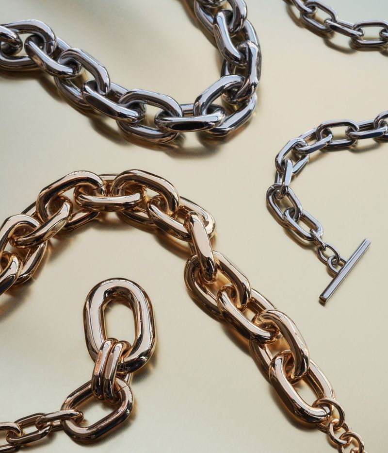 Collier Paco Rabanne - Neuf Sans Emballage - Bijou De Marque Jamais Porté