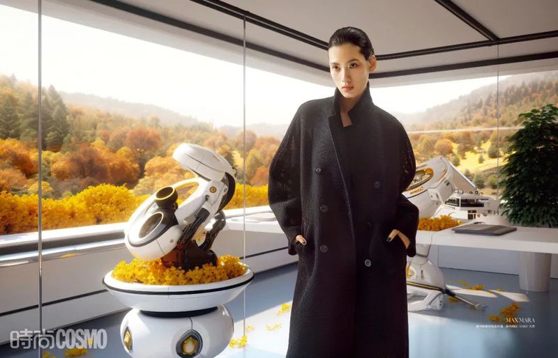 Autumn Lab by 刘闻 (Cosmopolitan China)