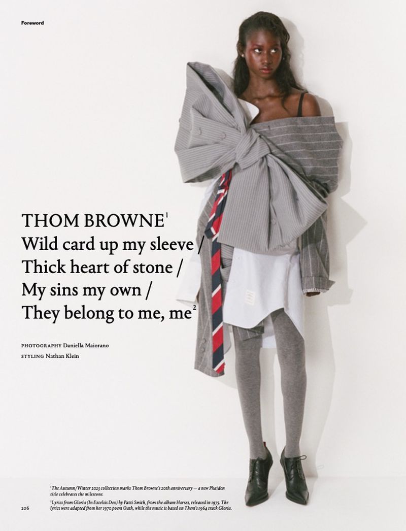 Thom Browne (AnOther Magazine) Thom Browne (AnOther Magazine)