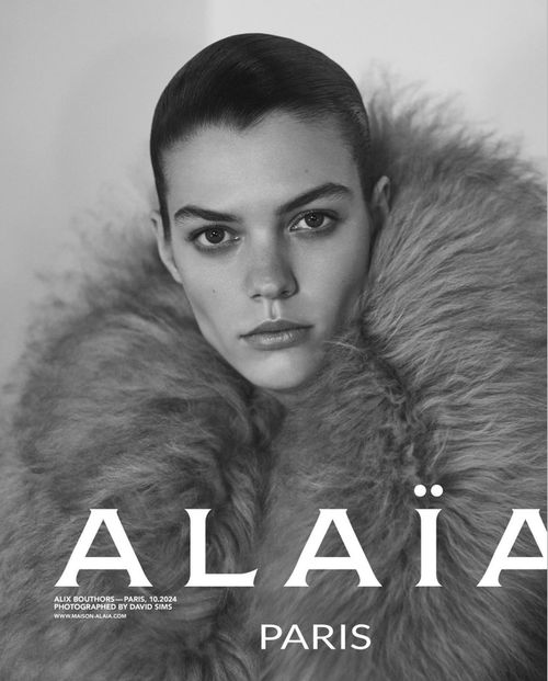 Alix Bouthors - Alaïa Winter/Spring 2025 Archetypes Campaign