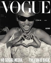 Alek Wek - Vogue Italia 60th Anniversary Covers