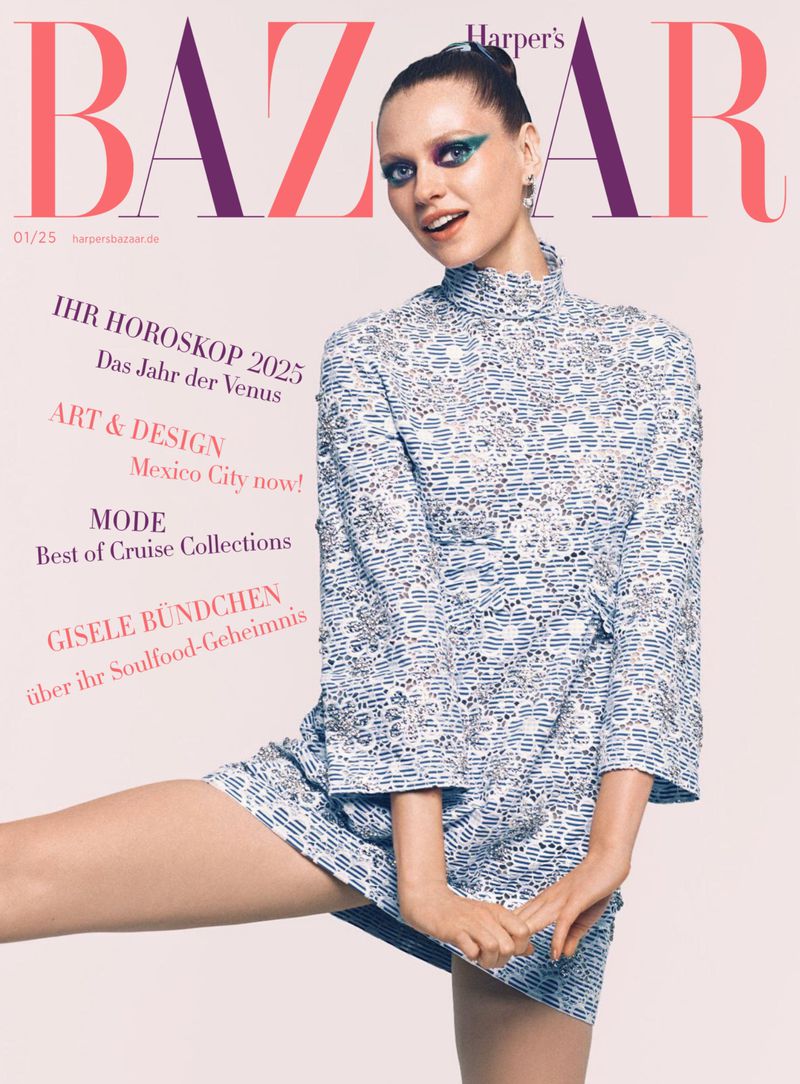 Harper's Bazaar Germany January 2025 Covers (Harper's Bazaar Germany)