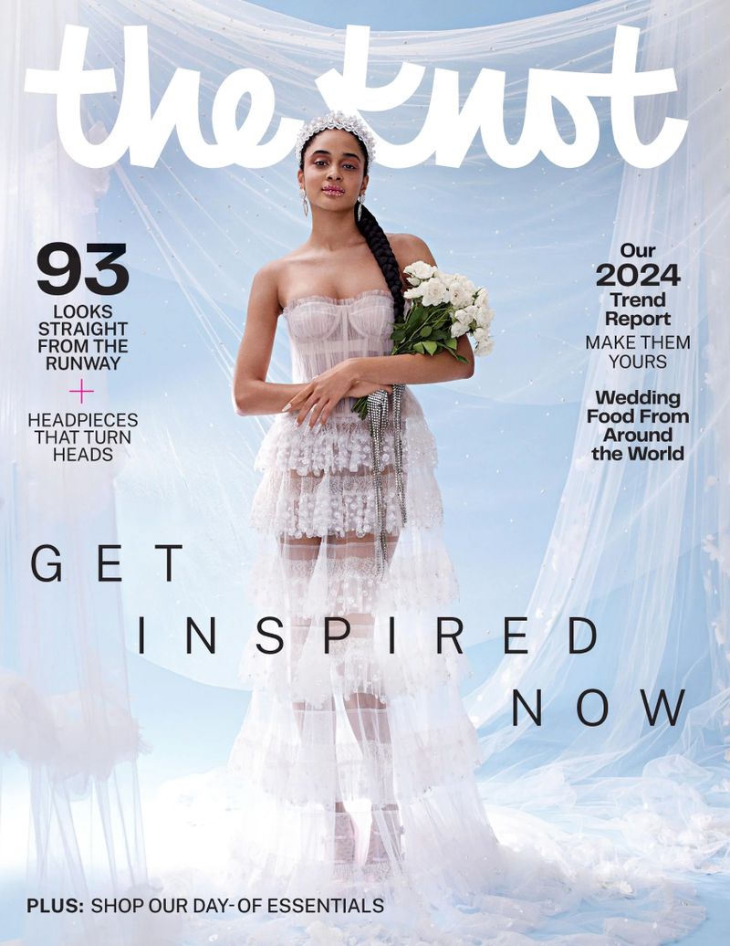 The Inspiration Issue - The Knot Magazine - Spring 2024 Cover (Various ...