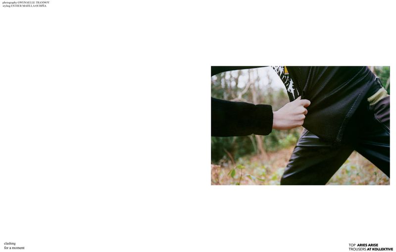 Clashing for a moment (Replica Man Magazine)