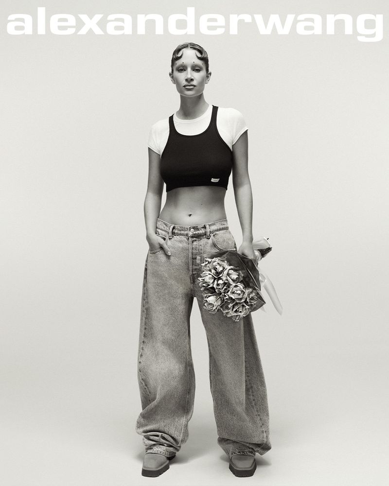 Alexander Wang Spring 2024 Denim Campaign (Alexander Wang), image size:800x1000