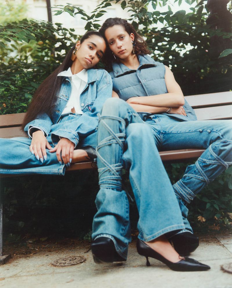 Miss Blue Jean (Vogue France)